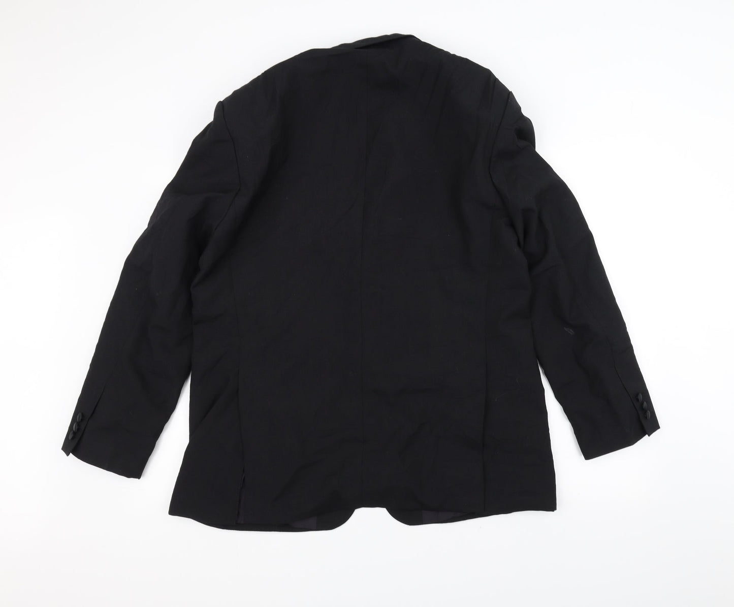Mens UK Size 40 Preworn Regular Black Suit Jacket