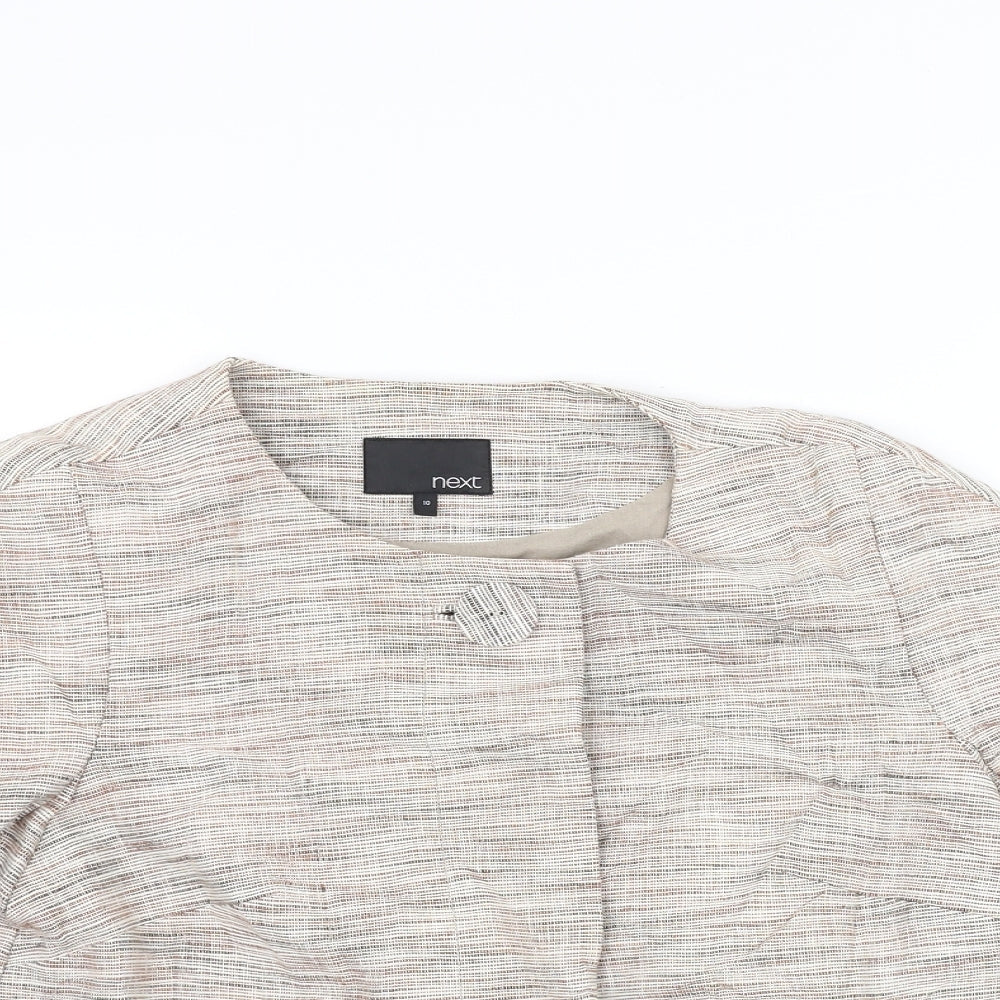 Womens UK Size 10 NEXT White Jacket
