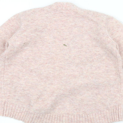 I love girls wear Girls Pink  Knit Jacket Coatigan Size 7-8 Years