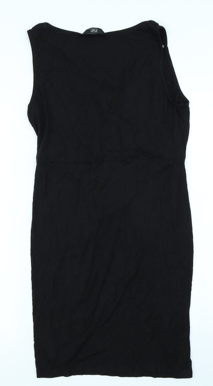 F&F Womens Black   Pencil Dress  Size 10