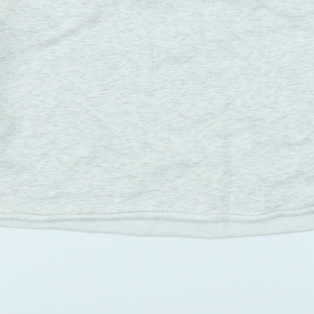 Divided Womens Grey   Pullover Sweatshirt Size S  - Cropped