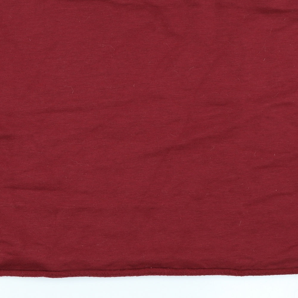Primark Womens Red   Pullover Sweatshirt Size S  - Cropped