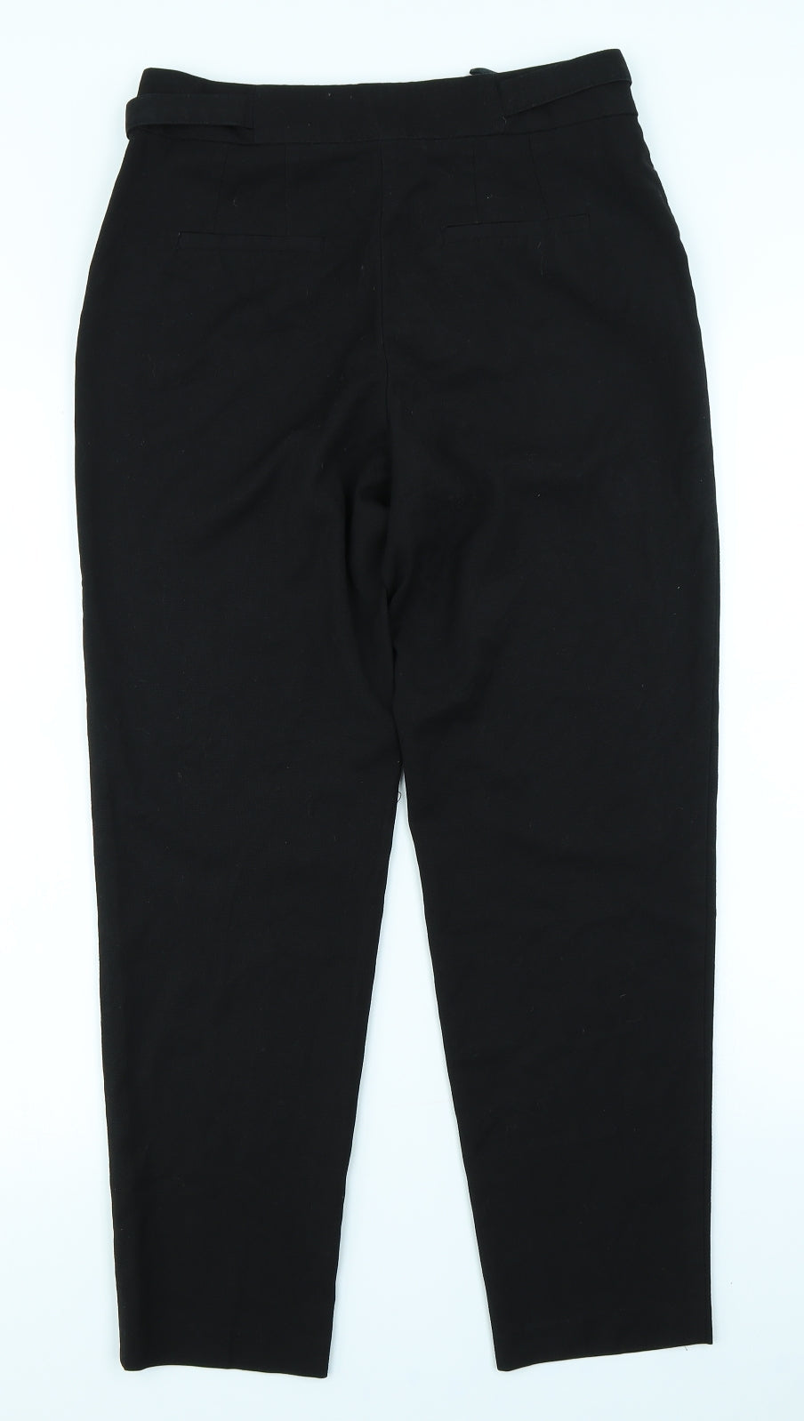 Womens UK Size 8 NEXT Regular Fit  Black Trousers
