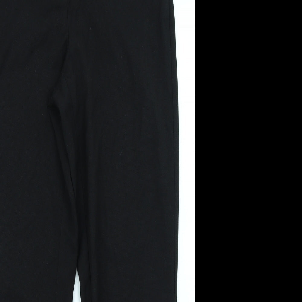 Womens UK Size 8 NEXT Regular Fit  Black Trousers