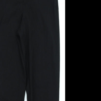 Womens UK Size 8 NEXT Regular Fit  Black Trousers
