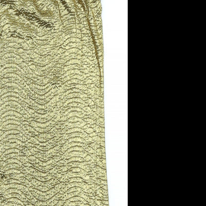 S&W Womens Gold   Bodycon  Size S