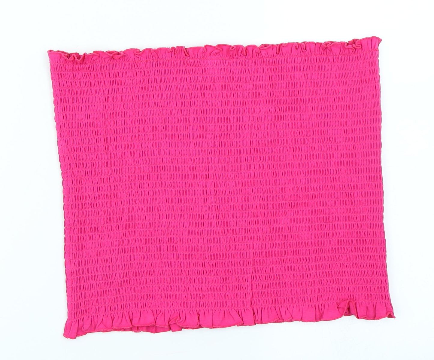 Womens UK Size L H&M Pink Cropped T-Shirt