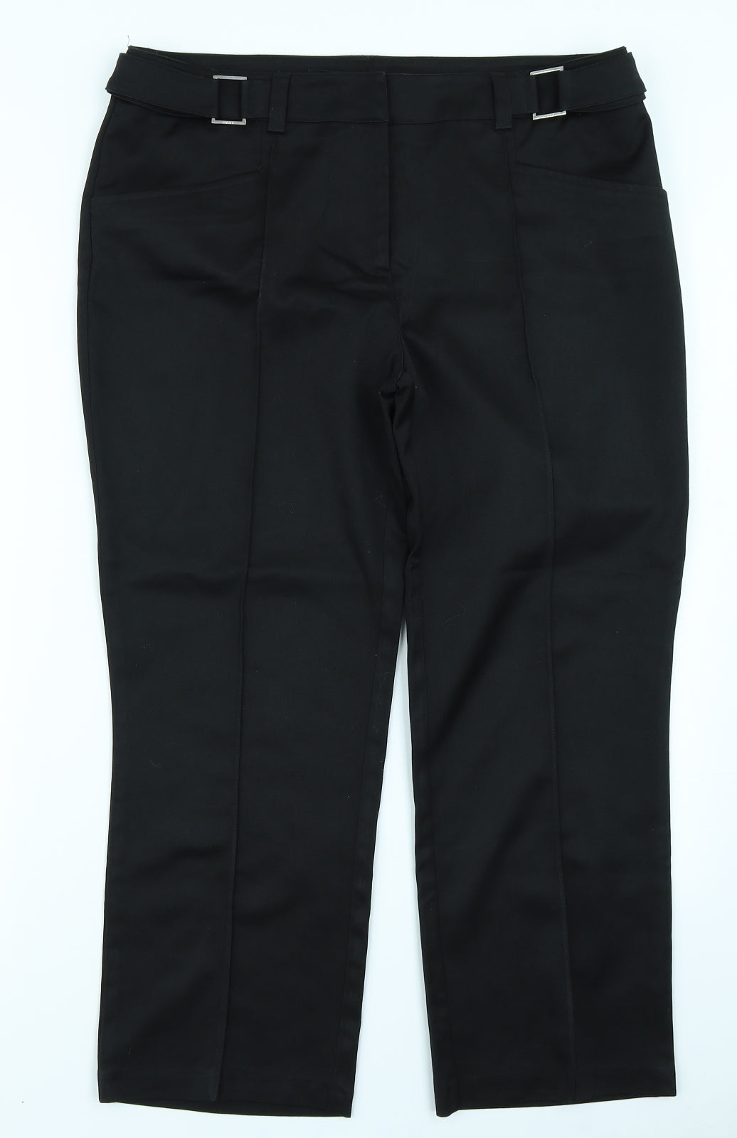 Womens UK Size 14 NEXT Regular Fit  Black Trousers