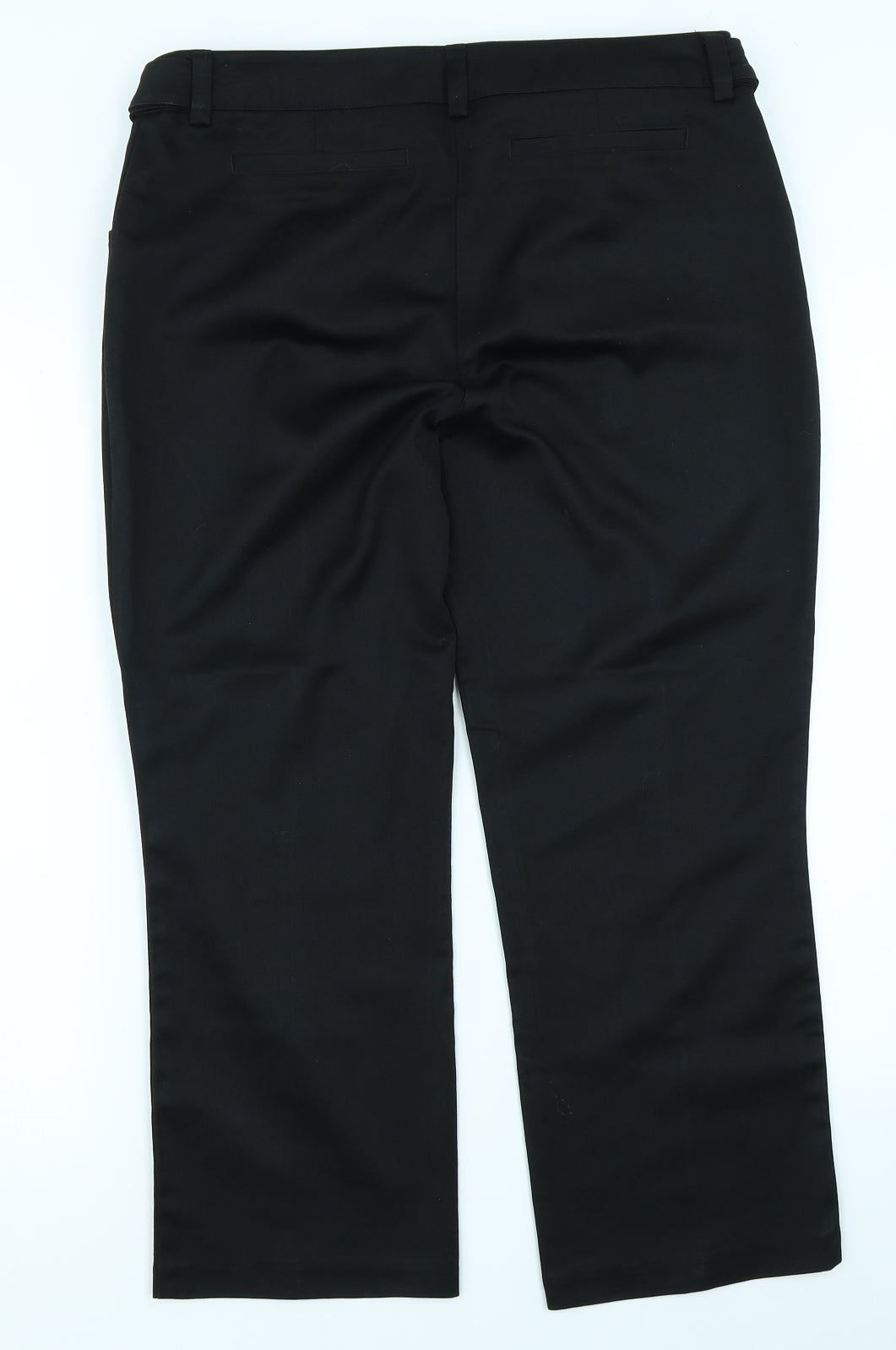 Womens UK Size 14 NEXT Regular Fit  Black Trousers