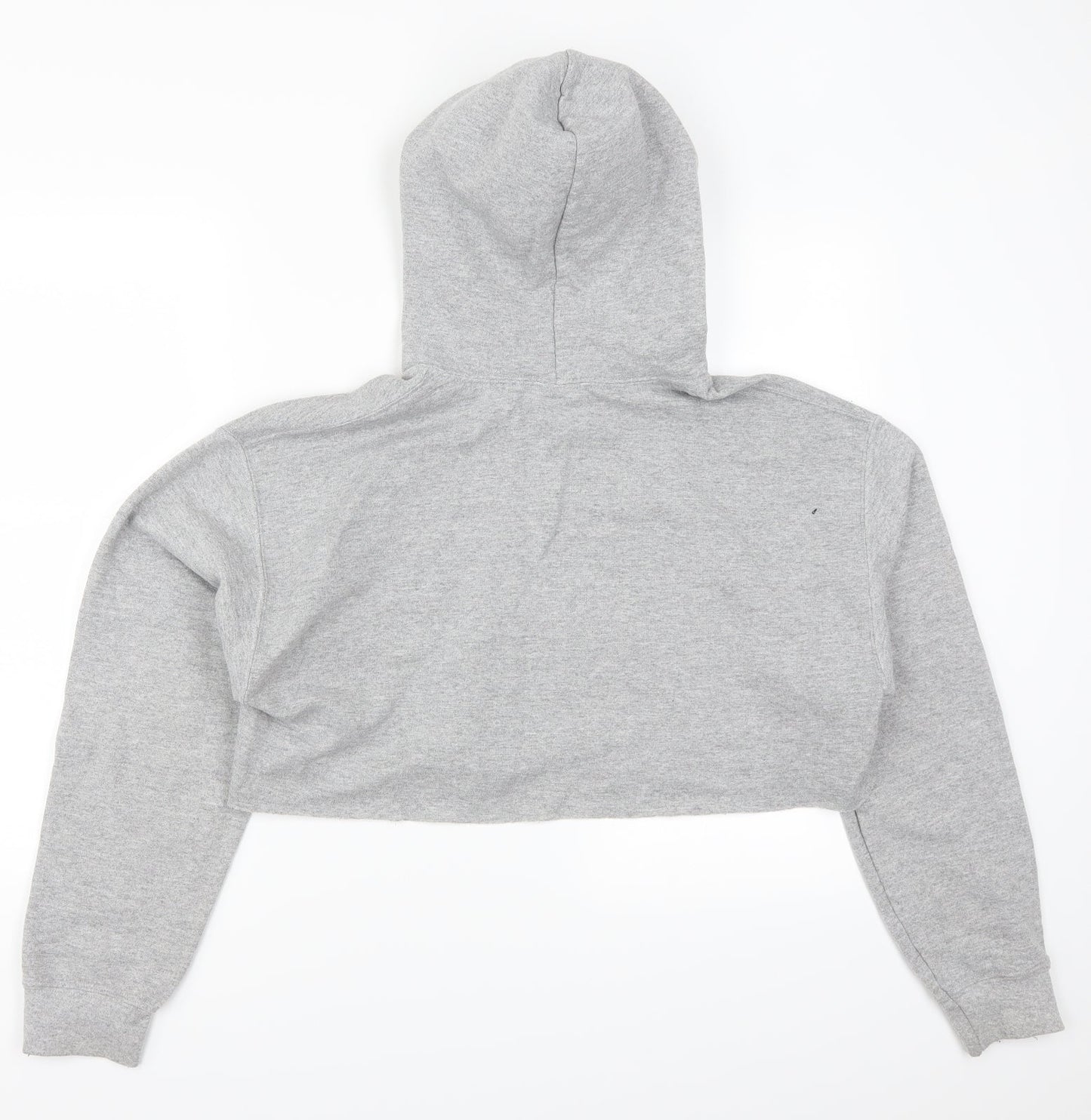 Gildan Womens Grey   Pullover Hoodie Size M  - Strictly Static