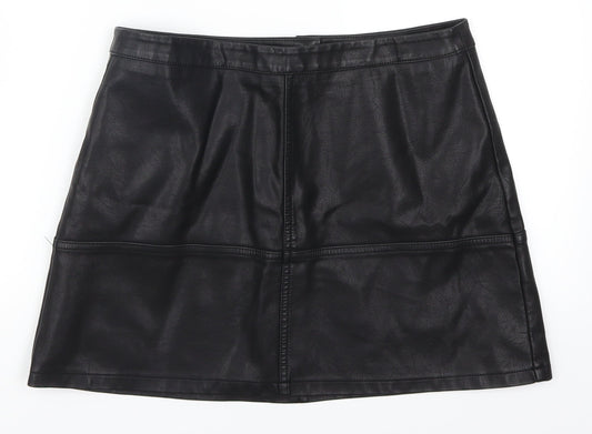 New Look Womens Black   A-Line Skirt Size 12
