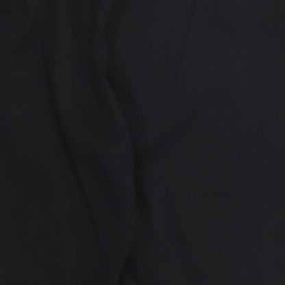 Womens UK Size 16 ASOS Regular Fit  Black Trousers