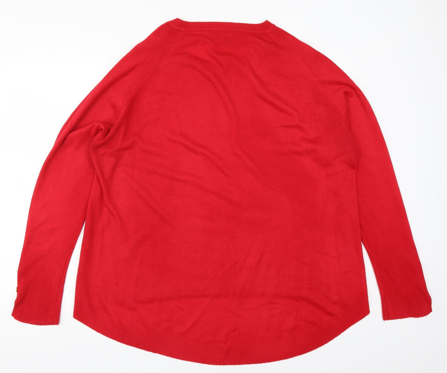 Primark Womens Red   Pullover Jumper Size 18