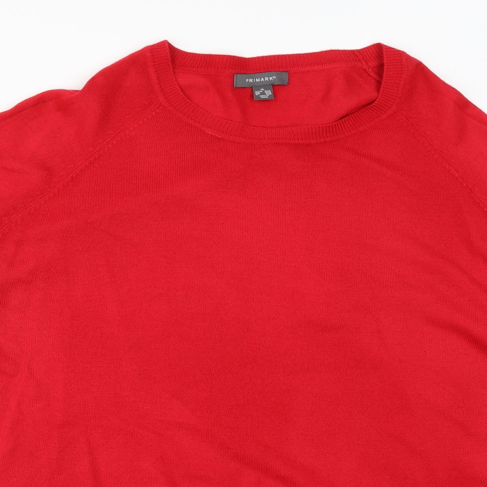 Primark Womens Red   Pullover Jumper Size 18