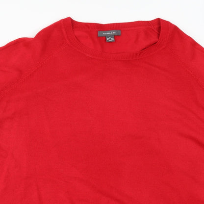 Primark Womens Red   Pullover Jumper Size 18