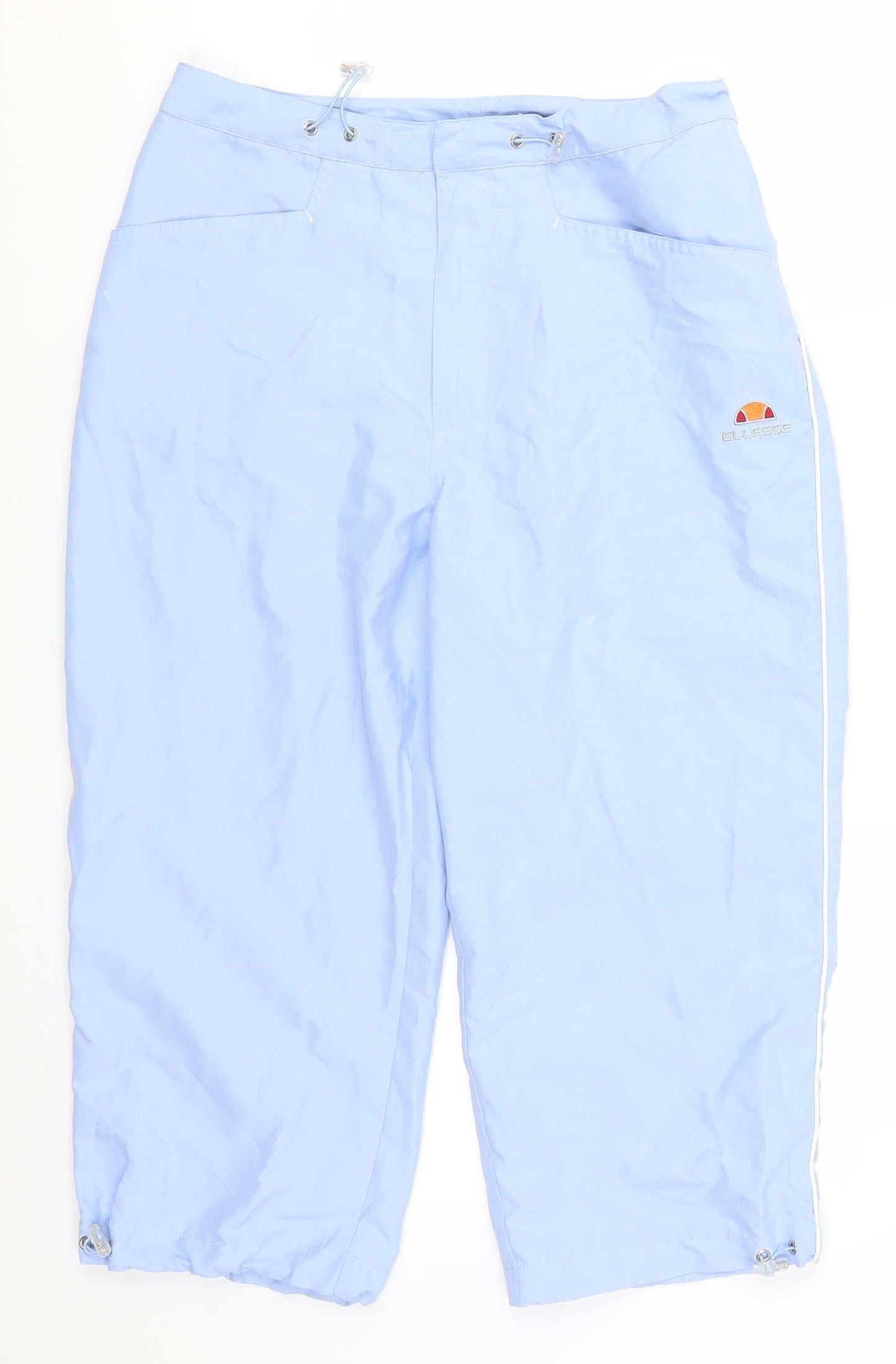 ellesse Womens Blue   Cropped Trousers Size 10 L19 in