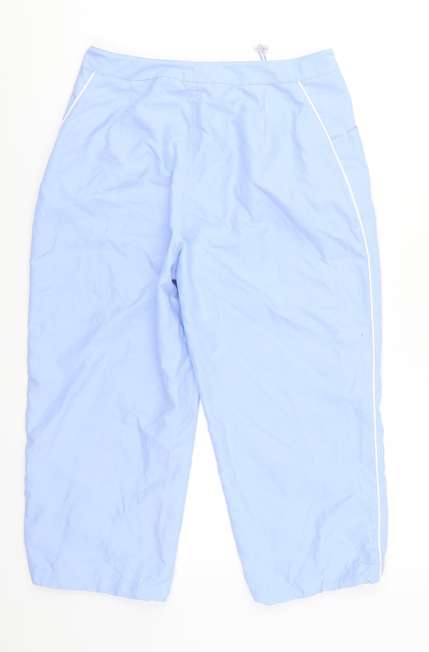 ellesse Womens Blue   Cropped Trousers Size 10 L19 in