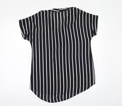 Womens UK Size 6 Select Black Tunic Blouse