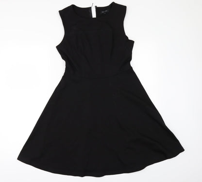 New Look Womens Black   Fit & Flare  Size 8