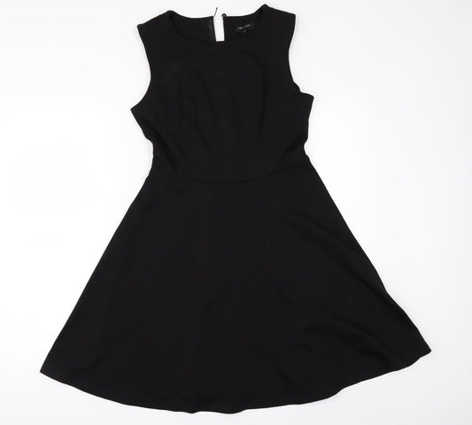 New Look Womens Black   Fit & Flare  Size 8