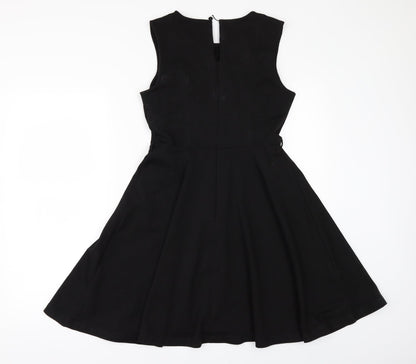 New Look Womens Black   Fit & Flare  Size 8