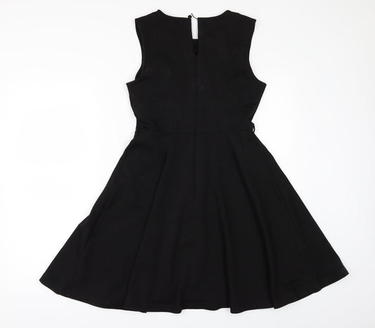 New Look Womens Black   Fit & Flare  Size 8