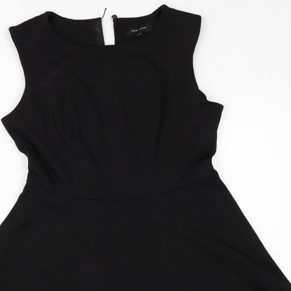 New Look Womens Black   Fit & Flare  Size 8