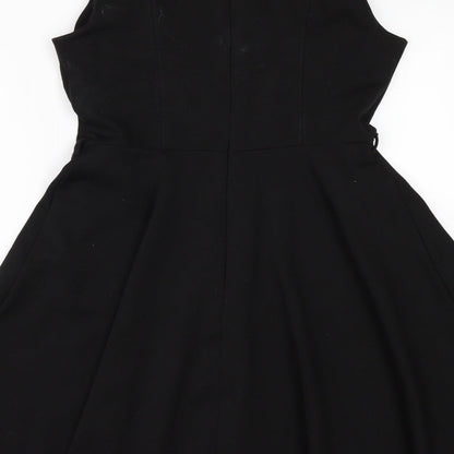 New Look Womens Black   Fit & Flare  Size 8
