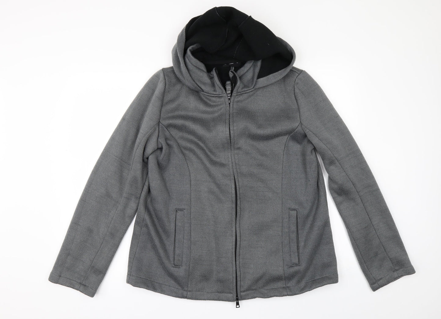 Janina Womens Grey   Jacket  Size 12