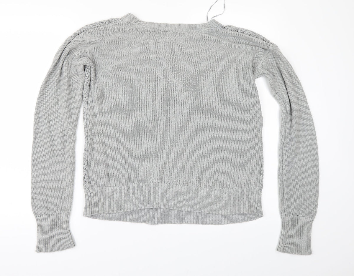 Hoxton Chic Womens Grey   Pullover Jumper Size 14