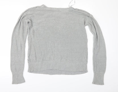 Hoxton Chic Womens Grey   Pullover Jumper Size 14