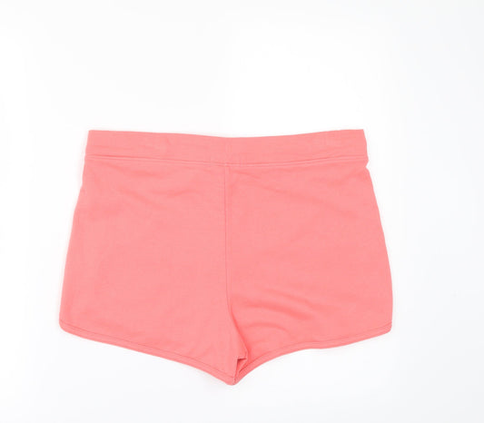 Papaya Womens Orange   Hot Pants Shorts Size 12