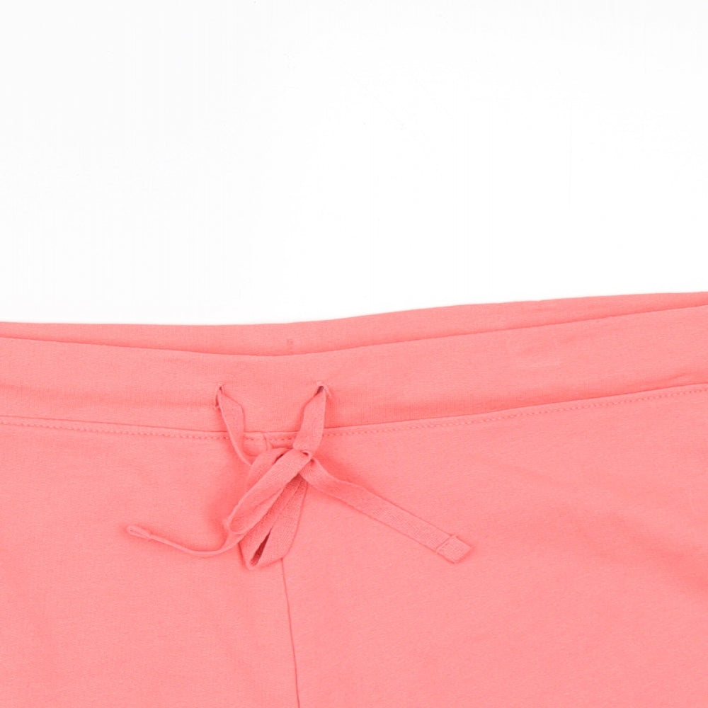Papaya Womens Orange   Hot Pants Shorts Size 12