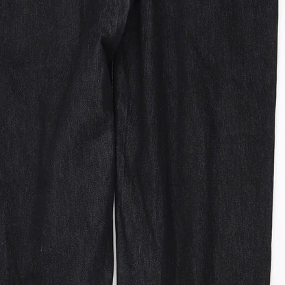 Denim & Co. Womens Black  Denim Skinny Jeans Size 12 L29 in