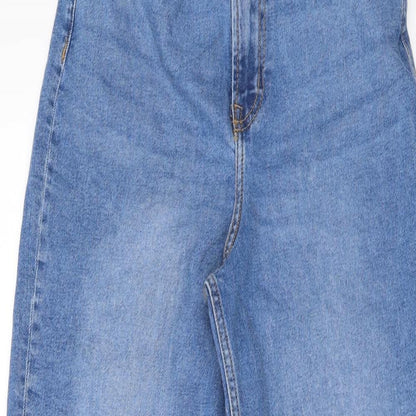 Womens UK Size 8 H&M Regular Fit Straight Blue Jeans