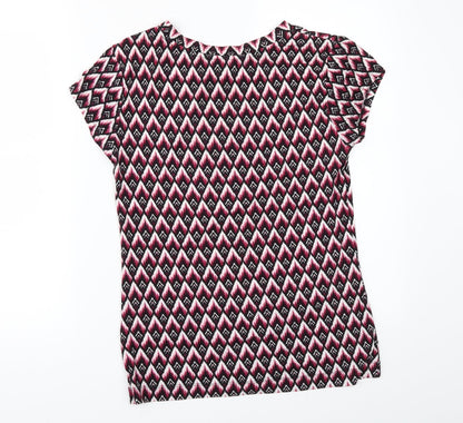 Womens UK Size S H&M Multicoloured Basic T-Shirt