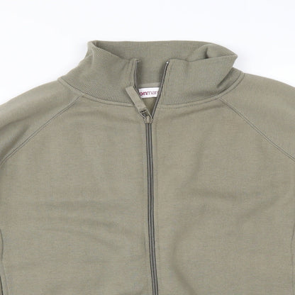 Bonmarché Womens Green   Full Zip Sweatshirt Size L