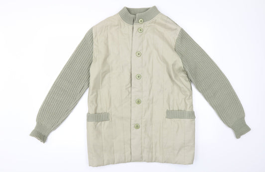 Womens UK Size 14 Marks and Spencer Green Jacket
