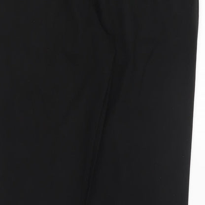 George Girls Black   Capri Trousers Size 12-13 Years