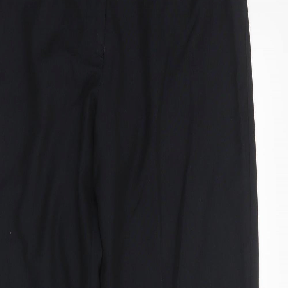 Womens UK Size 10 NEXT Regular Fit  Black Trousers