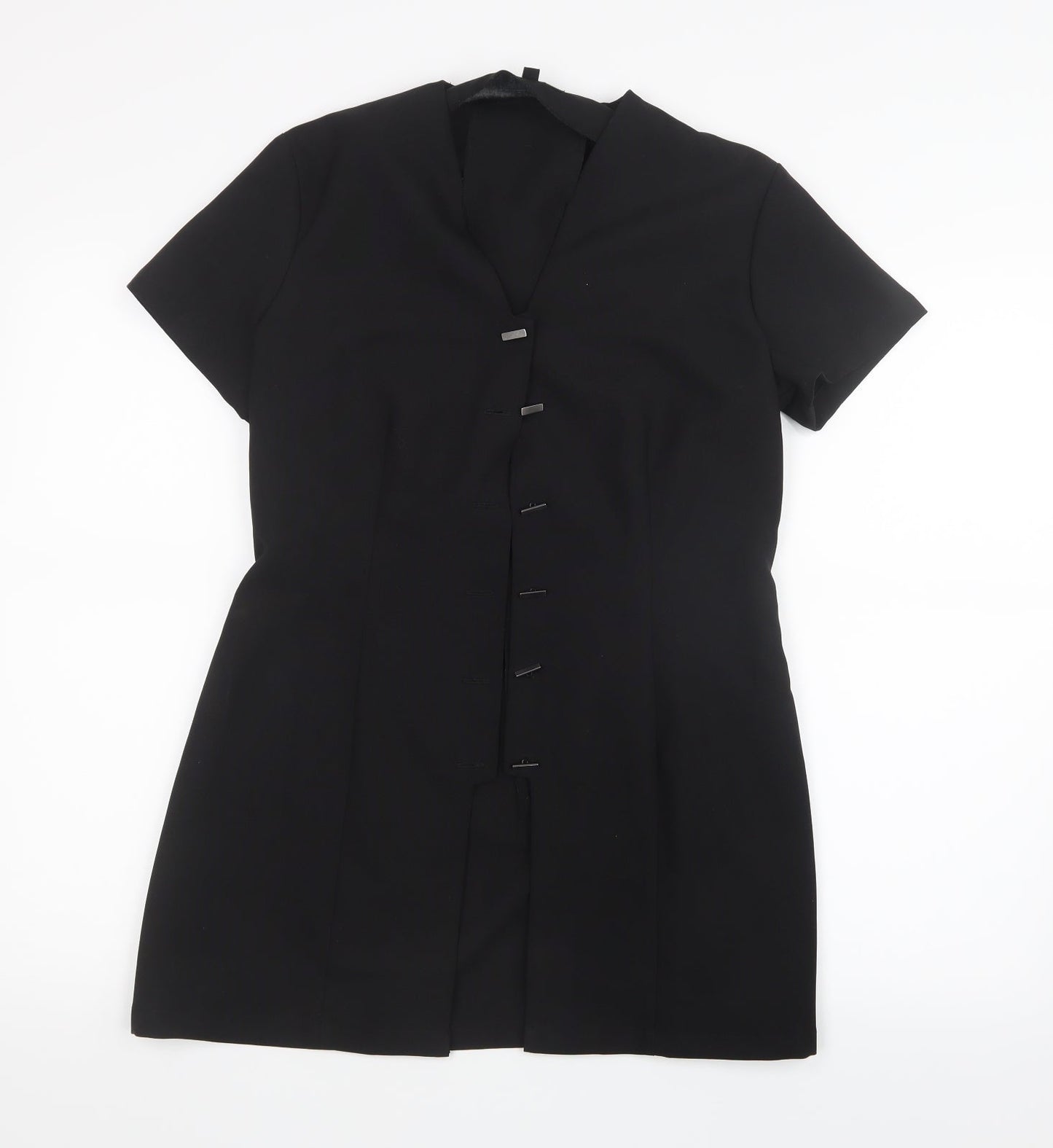 Simon Jersey Womens Black   Basic T-Shirt Size 10