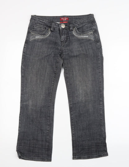 Blue Blue Womens Blue  Denim Straight Jeans Size 29 in L24.5 in