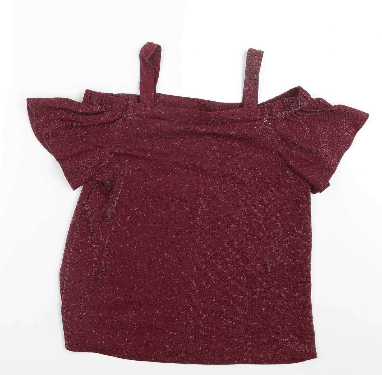 F&F Womens Red   Basic Blouse Size 12