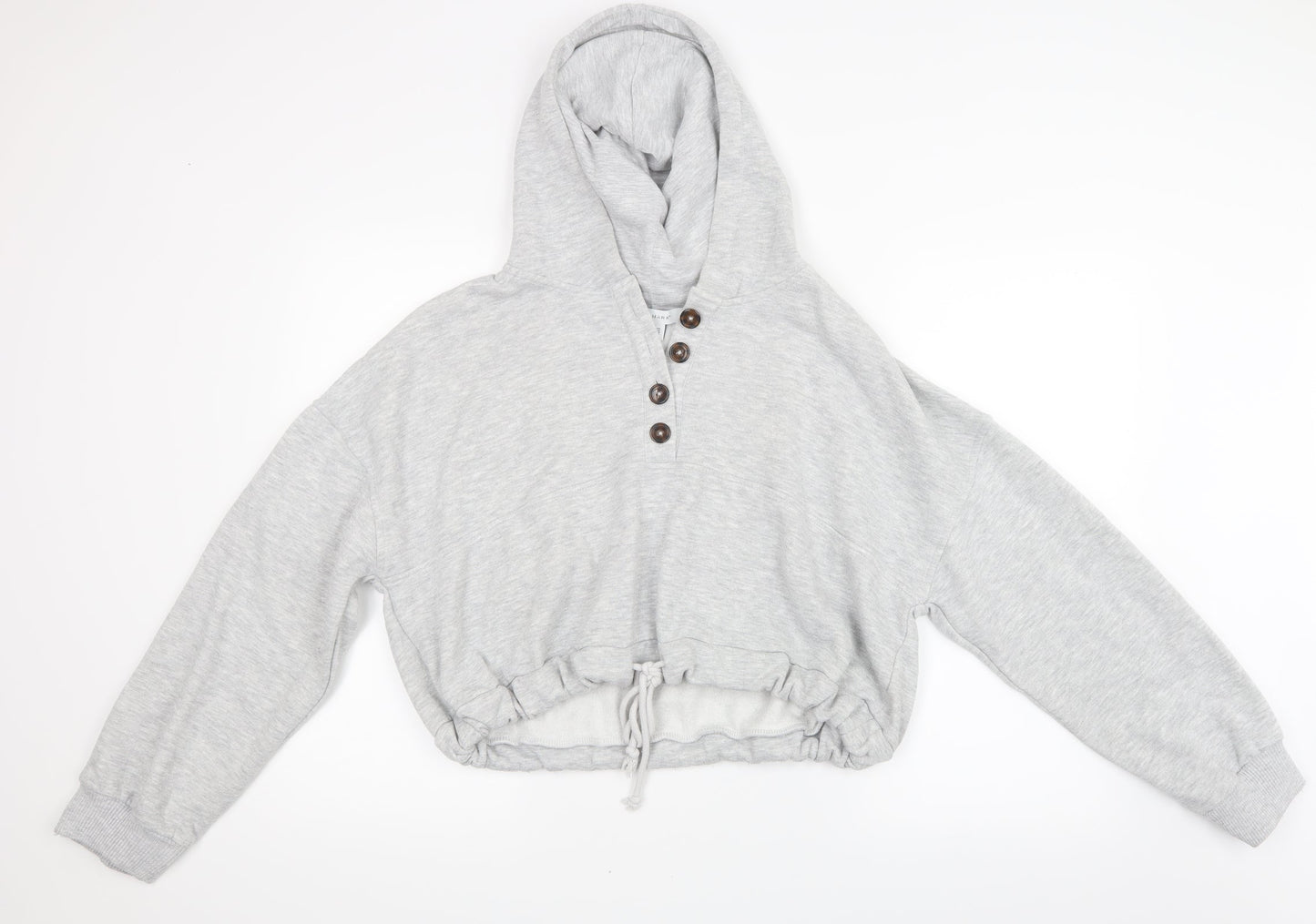 Primark Womens Grey   Pullover Hoodie Size 12