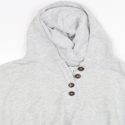Primark Womens Grey   Pullover Hoodie Size 12