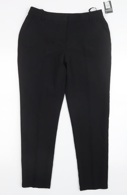 Primark Womens Black   Trousers  Size 12 L26.5 in