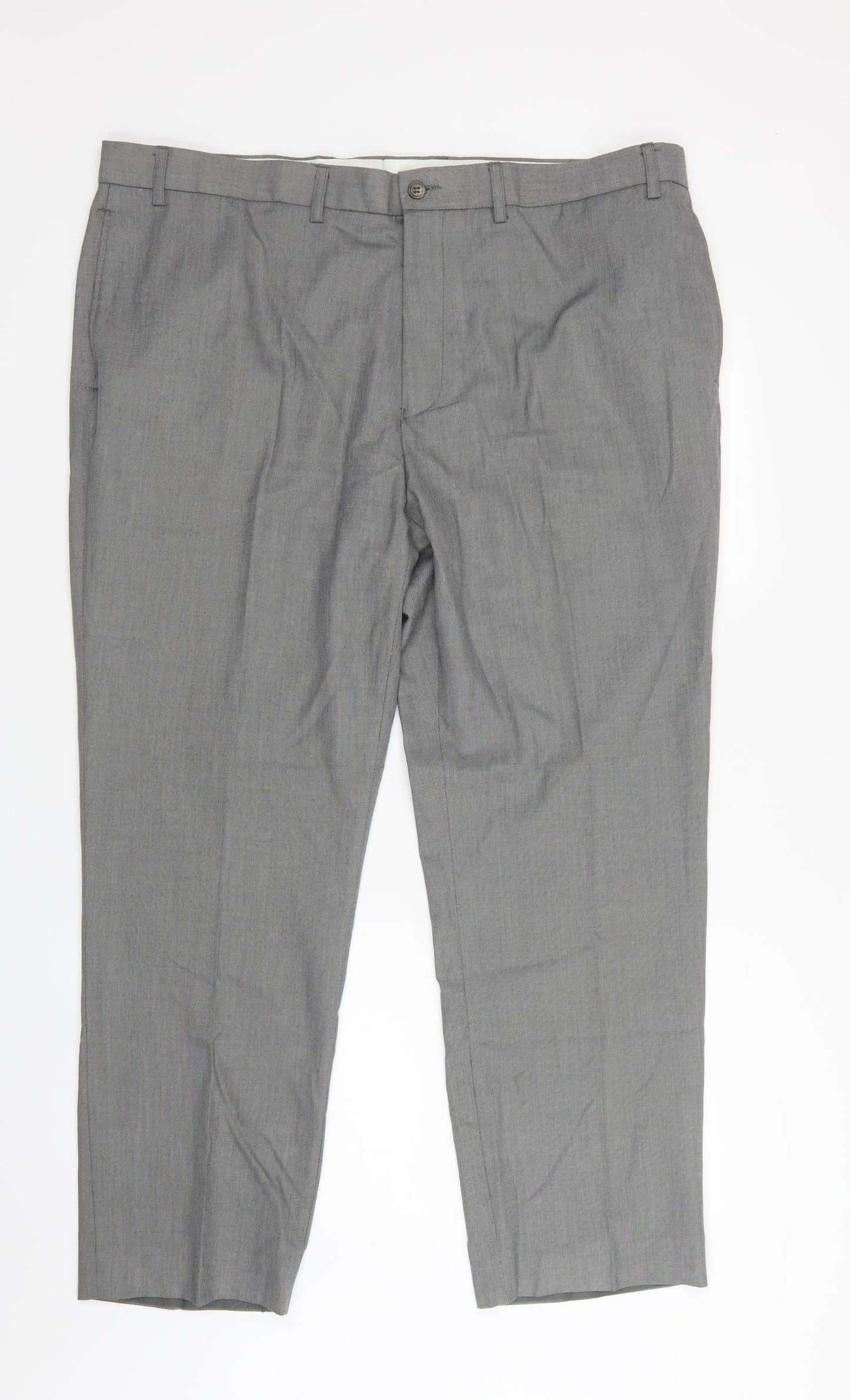 George Mens Grey   Trousers  Size 41 in L28 in