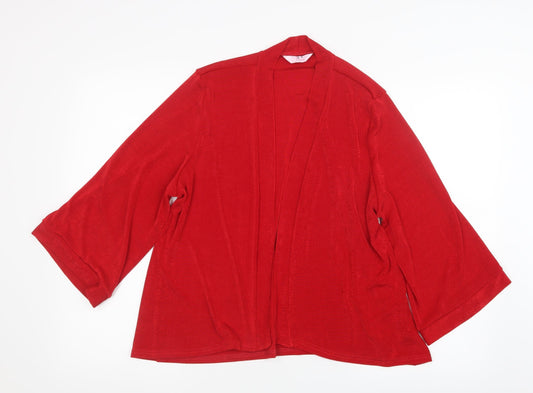 Julipa Womens Red   Jacket  Size 18