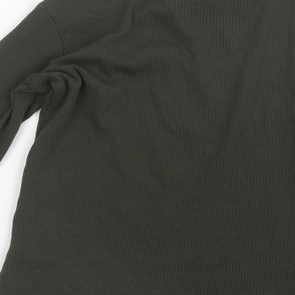 Primark Girls Green   Basic T-Shirt Size 9-10 Years