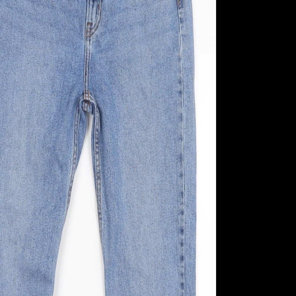 Denim Co. Womens Blue  Denim Skinny Jeans Size 12 L26.5 in